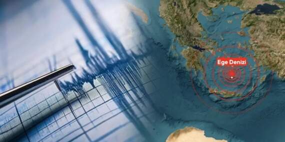 Ege’de 4.6 büyüklüğünde deprem