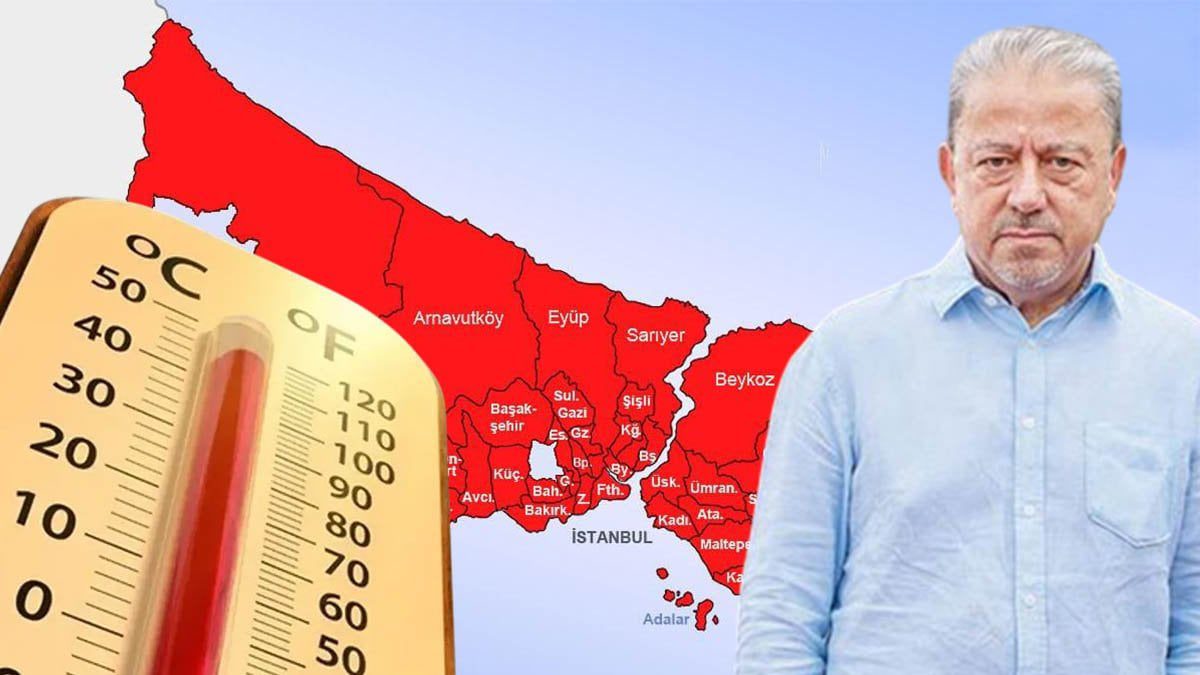 İstanbul alev alev yandı! Prof. Dr. Orhan Şen tek tek açıkladı: İşte dün rekor kıran ilçeler