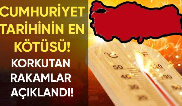 Korkutan rakamlar açıklandı: Türkiye Cumhuriyeti tarihinin en kötüsü