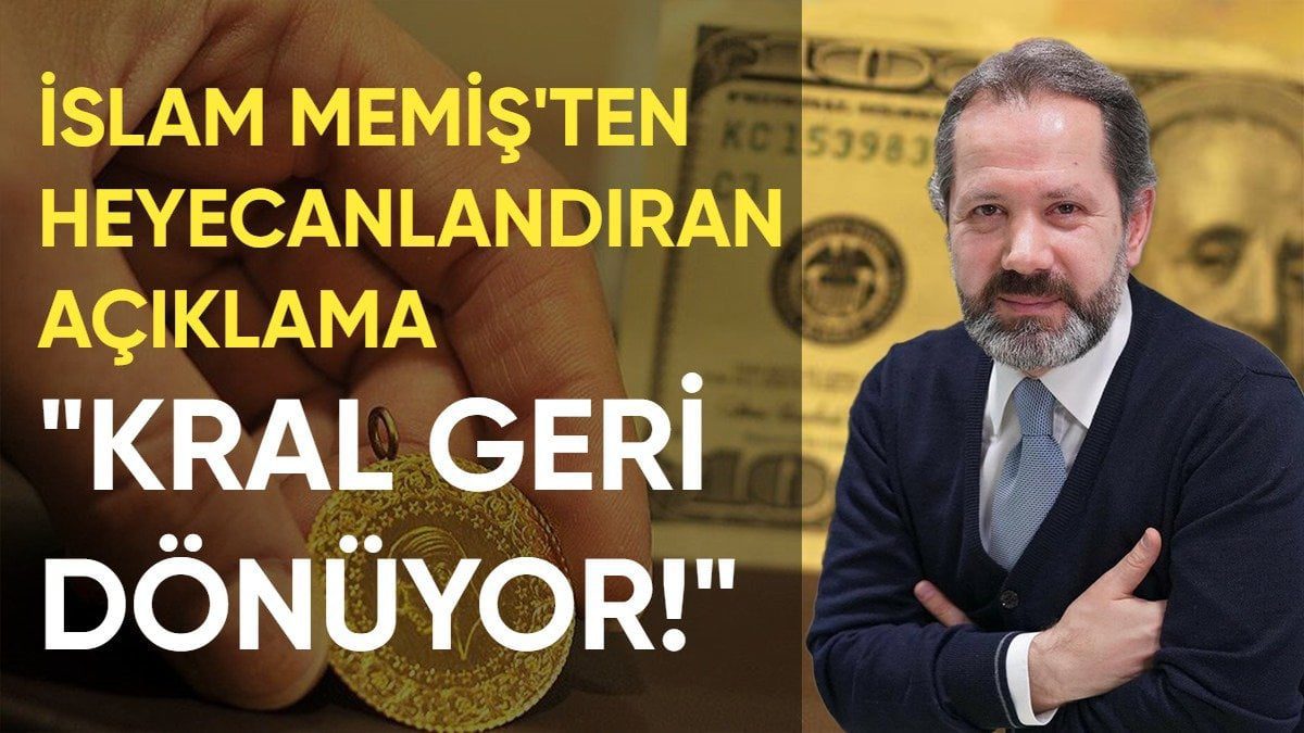 İslam Memiş’ten gram altın biriktirenleri heyecanlandıran tahmin: Kral geri dönüyor