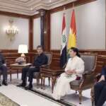 DEM Parti heyeti Neçirvan Barzani ile görüştü