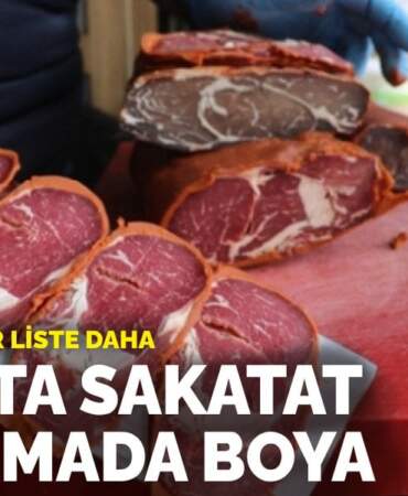 Bakanlıktan bir liste daha: Kebapta sakatat, pastırmada boya