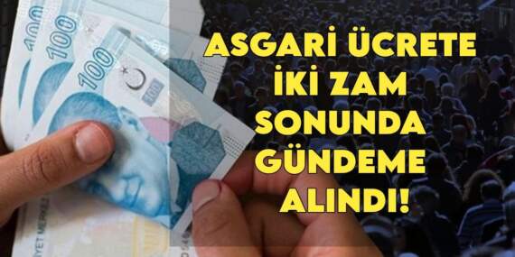 Asgari ücrete iki zam mı geliyor? AK Parti’den kritik hamle: Milyonlarca çalışana iyi haber