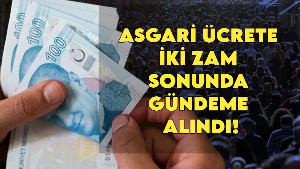 Asgari ücrete iki zam mı geliyor? AK Parti’den kritik hamle: Milyonlarca çalışana iyi haber