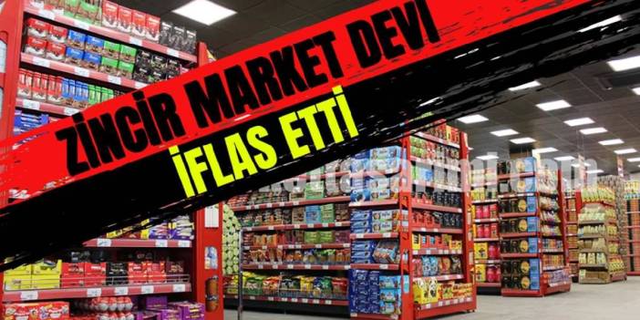 50 yıldır güvenle müşterilerine satış yapıyordu: Aile market zinciri resmen iflas etti!