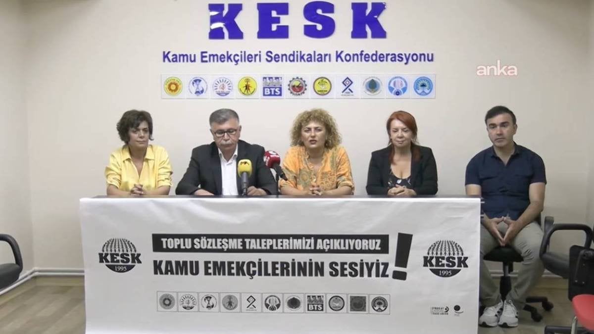 KESK: “25 milyon kişiyiz ve geçinemiyoruz”