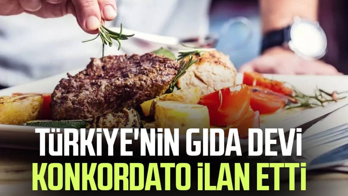 Ekonomik krize daha fazla dayanamadı: Türkiye’nin gıda devi konkordato ilan etti!