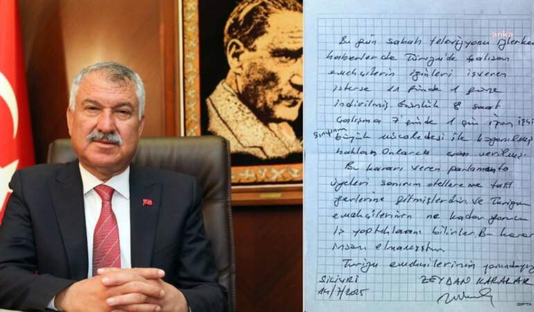Zeydan Karalar’dan tepki: 11 günde 1 gün izin insani değil