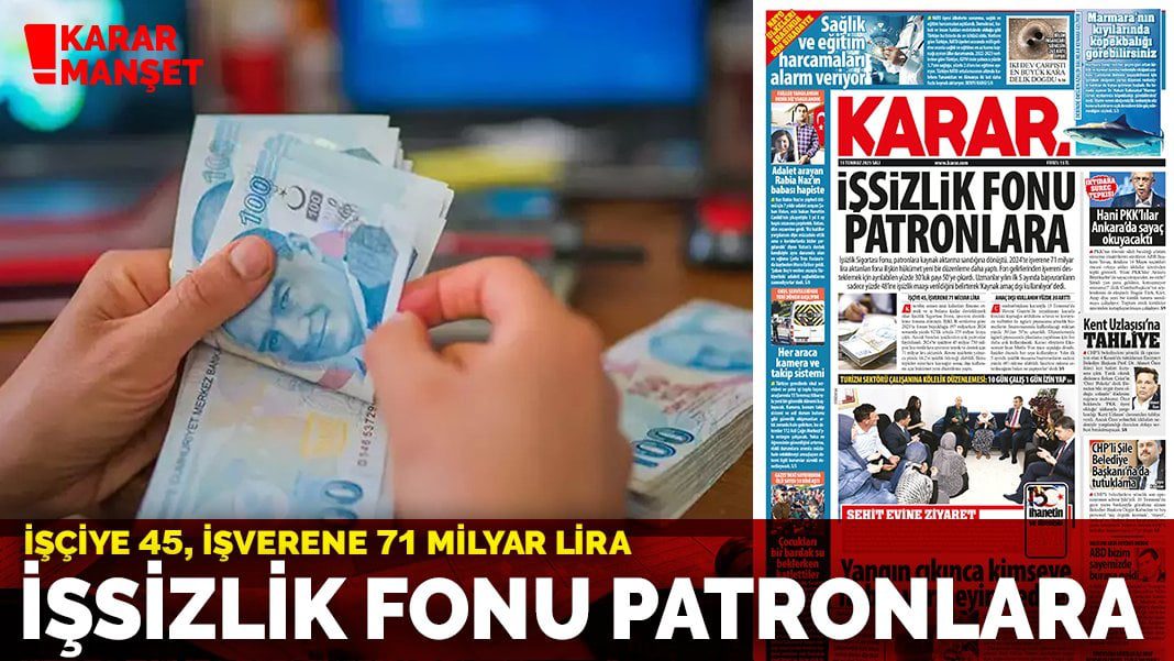 İşsizlik fonu patronlara