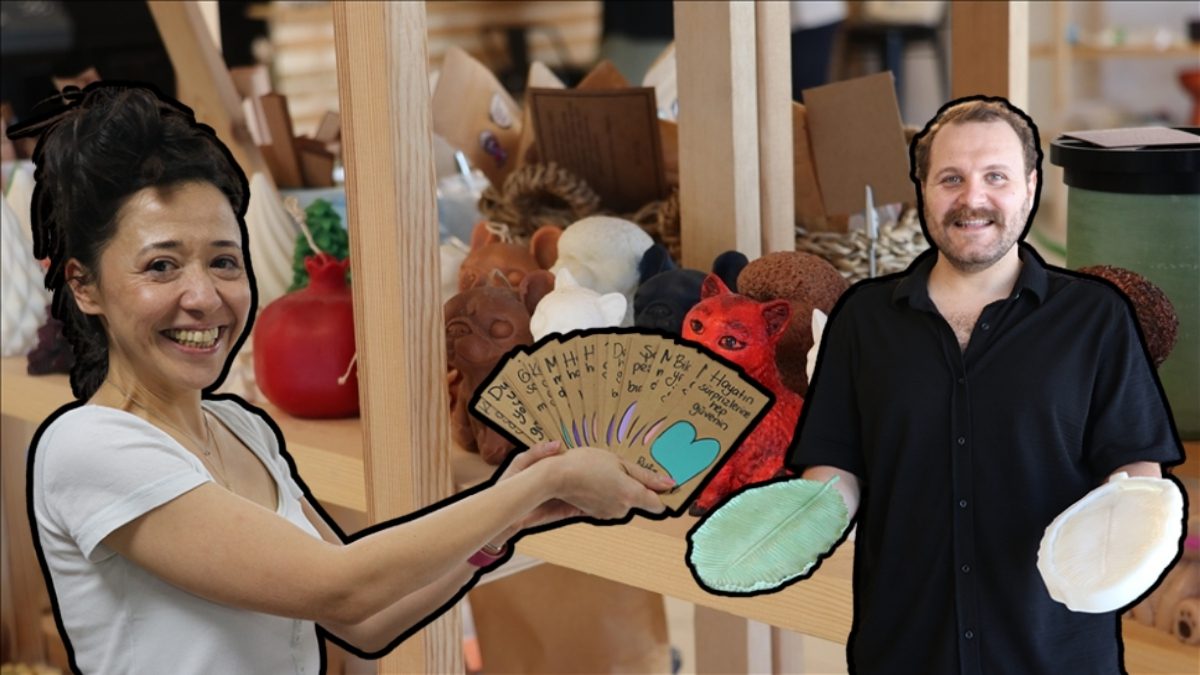 Bir mum yaktılar, hayatları değişti! Hobi atölyesi fabrikaya dönüştü: Eğlence için başladıkları işte üretici oldular