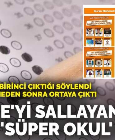 Türkiye’yi sallayan LGS’de ‘süper okul’ iddiası! Bir okuldan 36 birinci çıktığı söylendi, gerçek düzeltmeden sonra ortaya çıktı