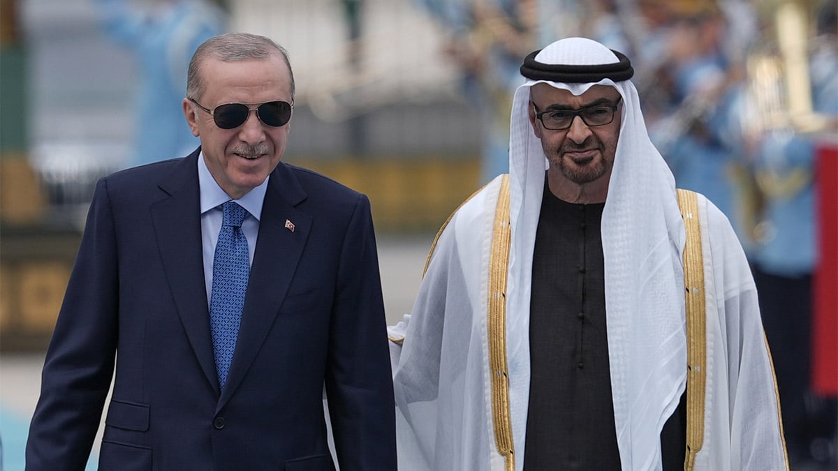 Ankara’da diplomasi günü: Erdoğan ve Al Nahyan bir araya geldi