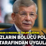 Davutoğlu’ndan 8 maddelik önlem çağrısı: Fransızların bölücü politikası İsrail tarafından uygulanıyor