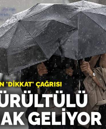 Sağanak geliyor: Meteoroloji bu illeri uyardı! 17 Temmuz 2025 Hava Durumu Raporu…