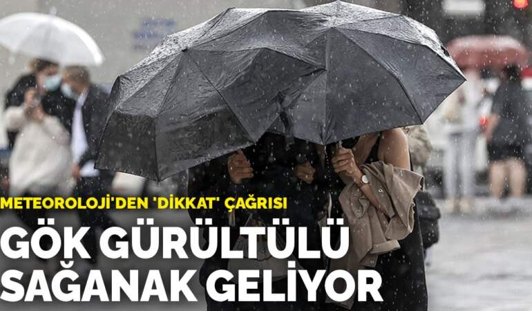 Sağanak geliyor: Meteoroloji bu illeri uyardı! 17 Temmuz 2025 Hava Durumu Raporu…