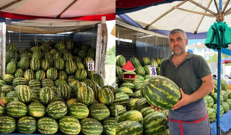 Ucuza satılıyor ama yüzüne bakılmıyor! Esnaf isyan ediyor: Karpuza beklenen talep yok