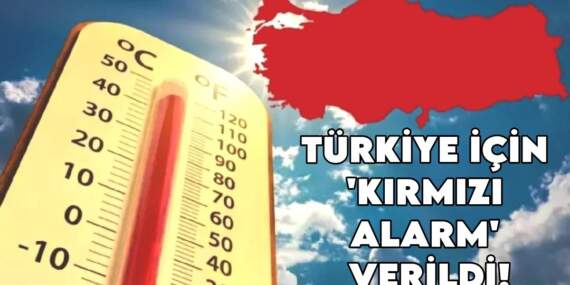 Meteoroloji Türkiye için ‘kırmızı alarm’ verdi! İstanbul, Ankara ve İzmir rekora hazırlanın: Bu daha başlangıç