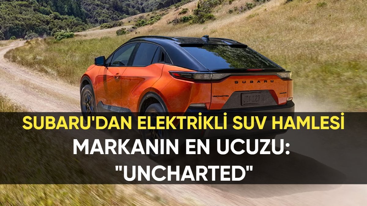 Subaru’dan elektrikli SUV hamlesi: İşte karşınızda markanın en ucuzu “Uncharted”!