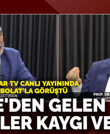 Davutoğlu ANKARAGÜNDEM TV canlı yayınında Dürzi lider Canbolat’la görüştü: Suriye’den gelen haberler kaygı verici