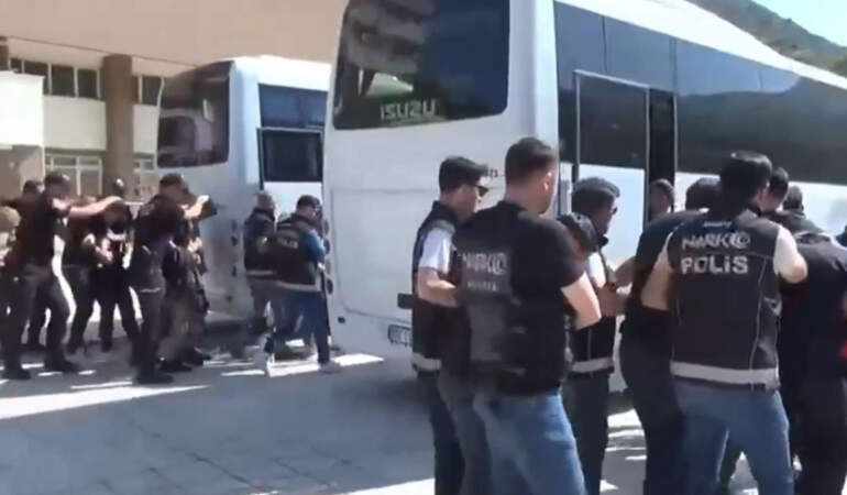 72 ilde uyuşturucu operasyonu: Bin 933 gözaltı
