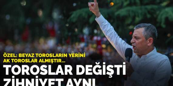 Özel: Beyaz Toroslara teslim olmadık, AK Toroslara da teslim olmayacağız