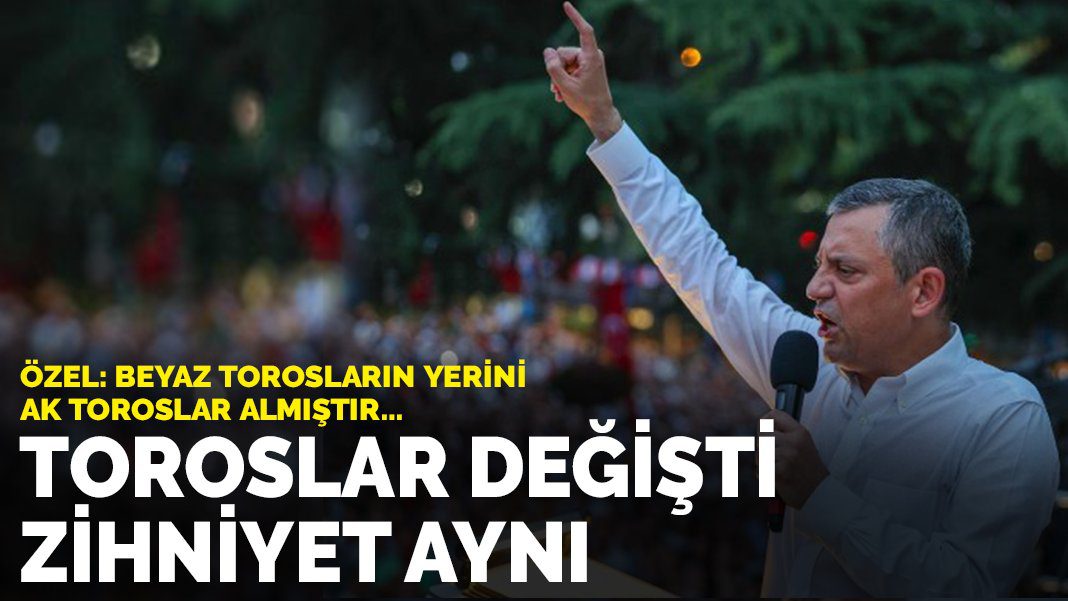 Özel: Beyaz Toroslara teslim olmadık, AK Toroslara da teslim olmayacağız