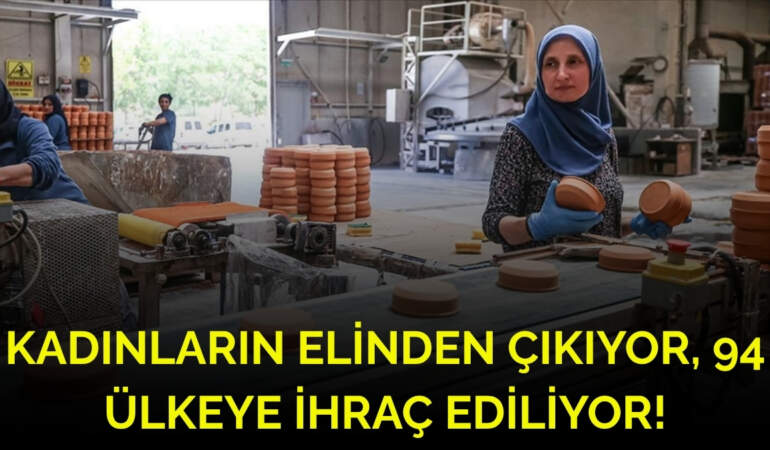 Küçük bir ilçede başladı, dünyaya açıldı! Kadınların şekillendirdiği çömlekler 94 ülkeye ihraç ediliyor