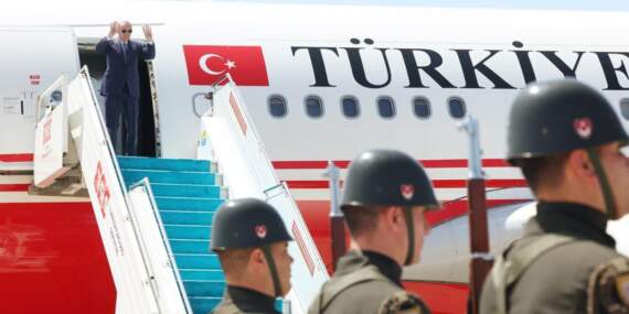 Erdoğan KKTC’ye gitti