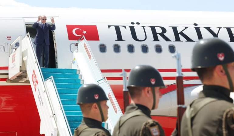 Erdoğan KKTC’ye gitti