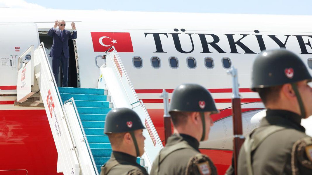 Erdoğan KKTC’ye gitti