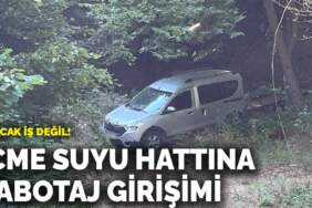 Olacak iş değil: Balıkesir’de içme suyu hattına sabotaj girişimi