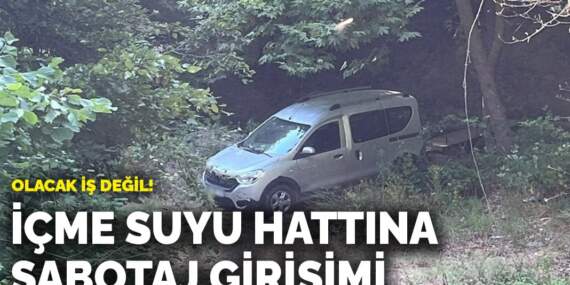Olacak iş değil: Balıkesir’de içme suyu hattına sabotaj girişimi