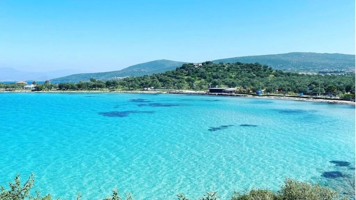Ege’nin gözde tatil beldelerine rakip! Çeşme’yi Bodrum’u tahtından bile edebilir: İşte berrak deniziyle Bademli köyü…