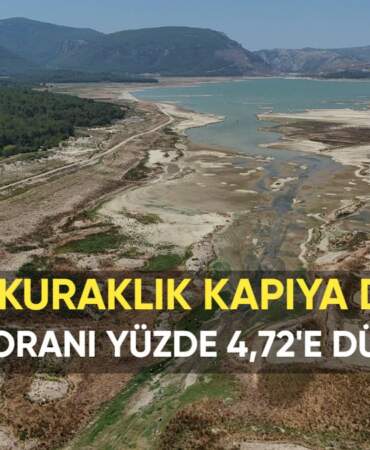 İzmir’de kuraklık kapıya dayandı! Baraj doluluk oranı yüzde 4,73’e düştü: İzmir Büyükşehir Belediyesi harekete geçti