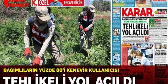 Bağımlıların yüzde 80’i kenevir kullanıcısı! Tehlikeli yol açıldı