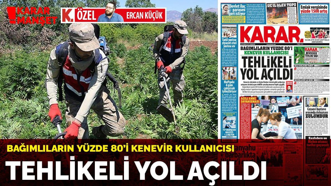 Bağımlıların yüzde 80’i kenevir kullanıcısı! Tehlikeli yol açıldı