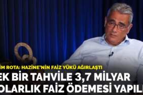 Kerim Rota’dan dikkat çeken açıklama: Tek bir tahvile 3,7 milyar dolarlık faiz ödemesi yapıldı
