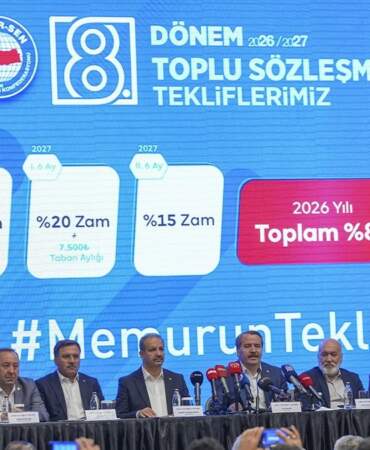 Memur-Sen, toplu sözleşme şartlarını açıkladı
