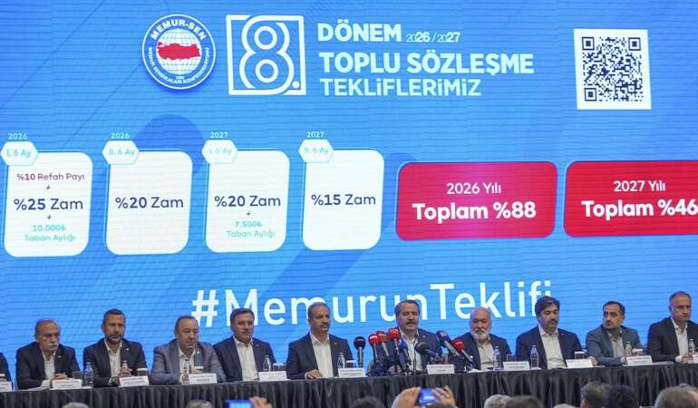 Memur-Sen, toplu sözleşme şartlarını açıkladı