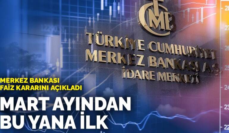 SON DAKİKA! TCMB’den 300 baz puan faiz indirimi: Yeni politika faizi belli oldu