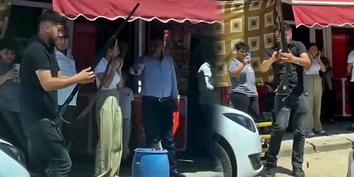 Cahillik ve sorumsuzluk: Asker uğurlamasında maganda utanmazlığı! Mahalleli korkulu gözlerle izledi