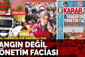 Yangın değil yönetim faciası