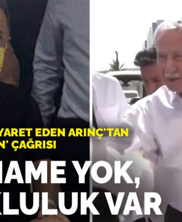 Murat Çalık’ı ziyaret eden Arınç’tan ‘insaf’ ve ‘vicdan’ çağrısı: İddianame yok, tutukluluk var