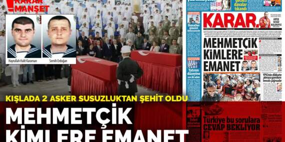 Mehmetçik kimlere emanet