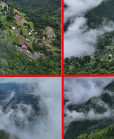 Trabzon’a gidip de burasını görmeyen çok şey kaçırır! Hıdırnebi Yaylası sisle şahlandı: Kartpostalları aratmıyor