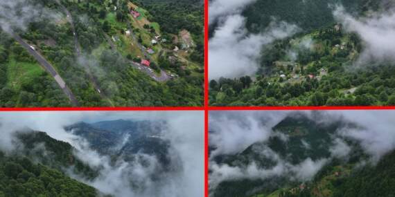 Trabzon’a gidip de burasını görmeyen çok şey kaçırır! Hıdırnebi Yaylası sisle şahlandı: Kartpostalları aratmıyor