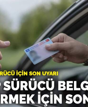 Milyonlarca sürücü için son uyarı: Eski tip sürücü belgelerini değiştirmek için son 3 gün