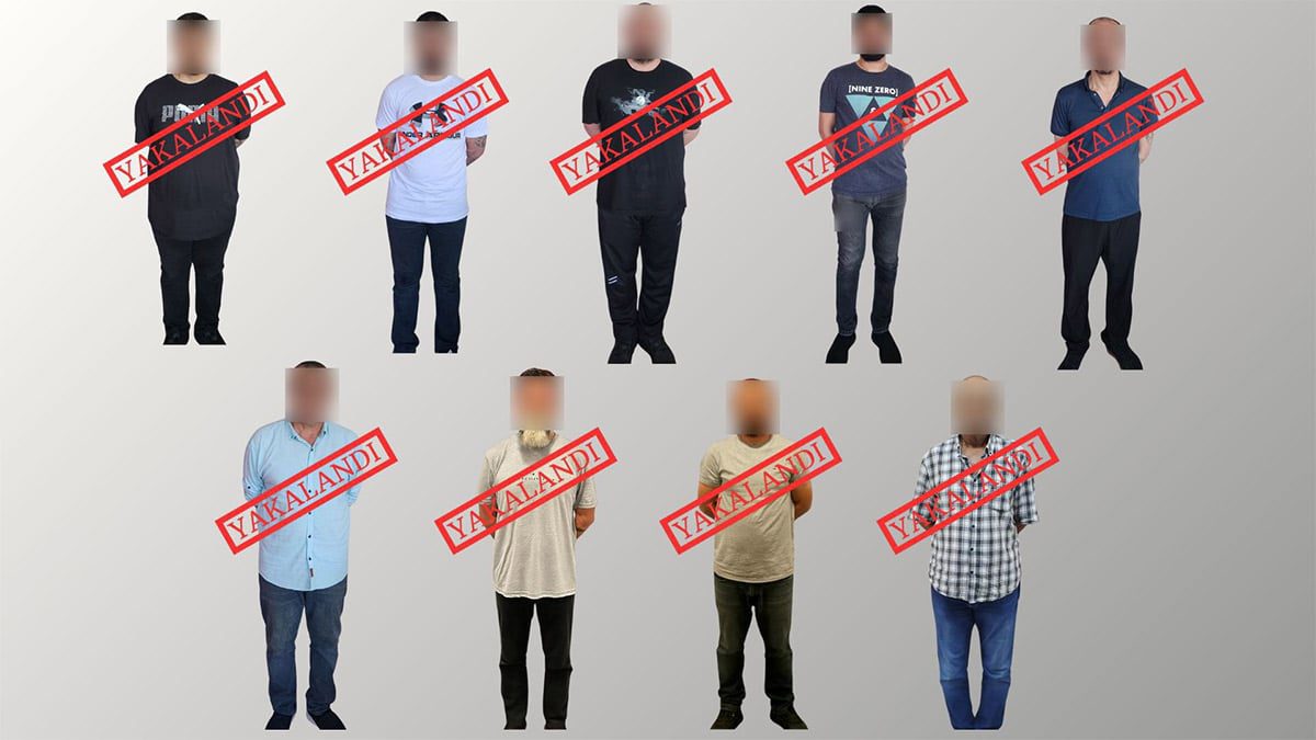 Kırmızı bültenle aranan 9 suçlu Türkiye’ye getirildi
