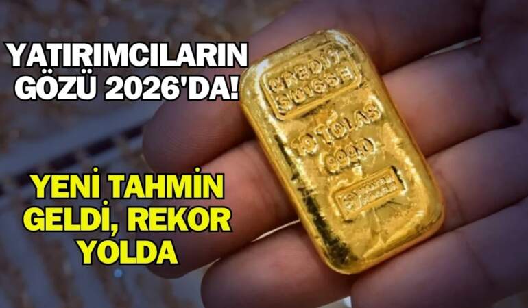 Ons altın yeni rekora gidiyor! Fidelity’den yatırımcıyı şaşırtan tahmin: İşte 2026 senaryosu