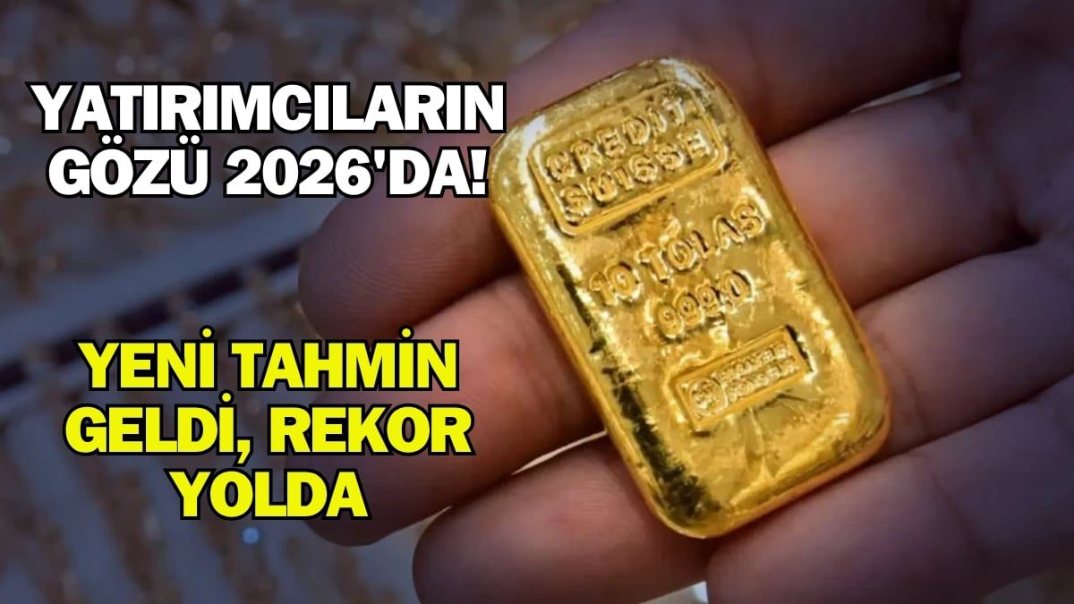 Ons altın yeni rekora gidiyor! Fidelity’den yatırımcıyı şaşırtan tahmin: İşte 2026 senaryosu